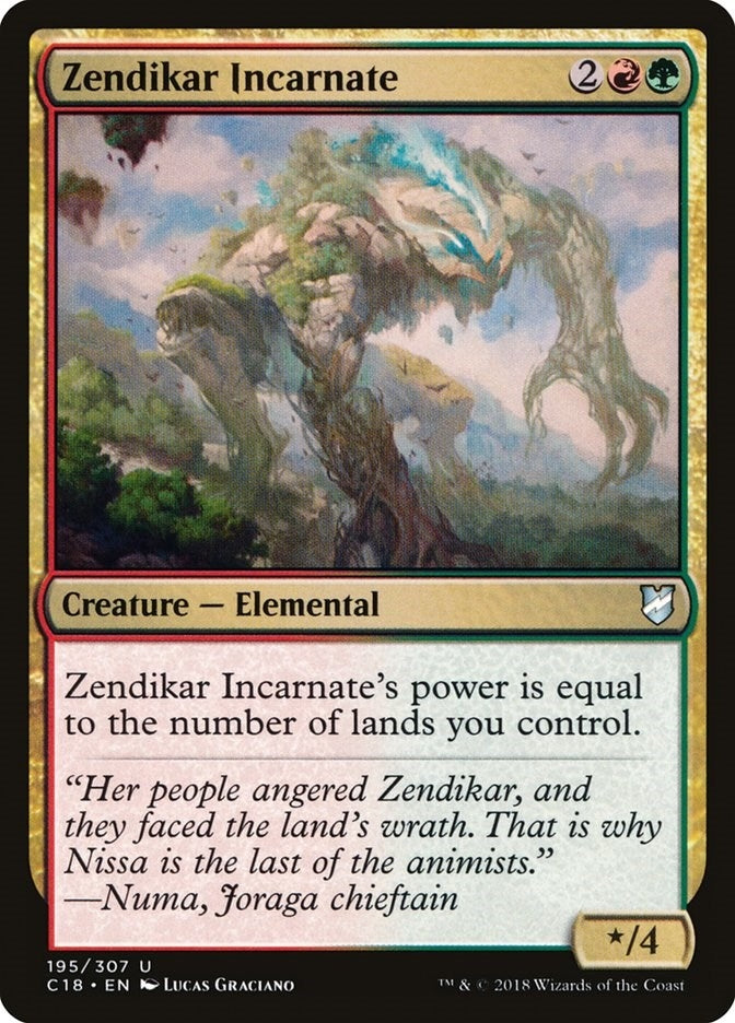 Image for Zendikar Incarnate (195) - Magic: The Gathering