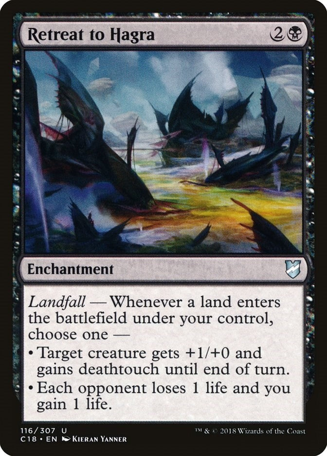 Image for Retreat to Hagra (116) - Magic: The Gathering