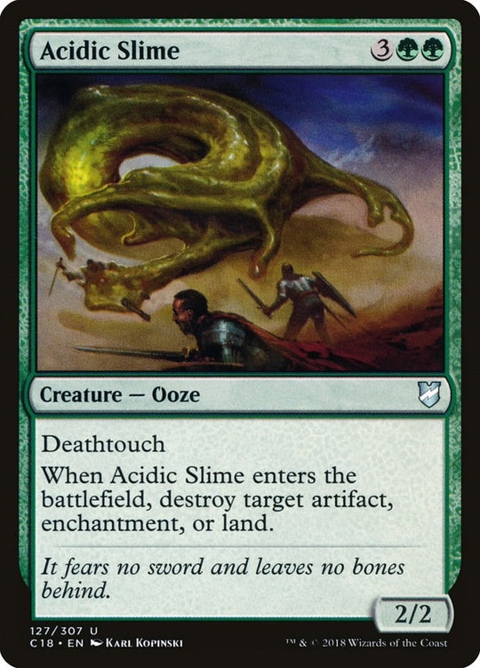 Image for Acidic Slime (127) (C18) - Magic: The Gathering