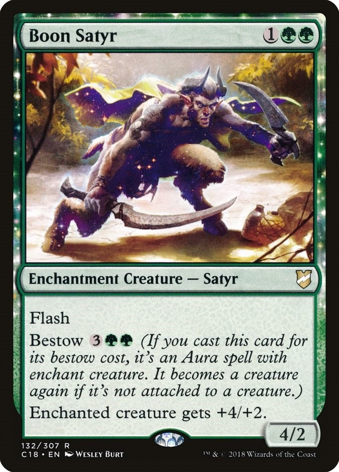 Image for Boon Satyr (132) - Magic: The Gathering