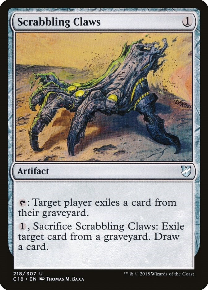 Image for Scrabbling Claws (218) - Magic: The Gathering