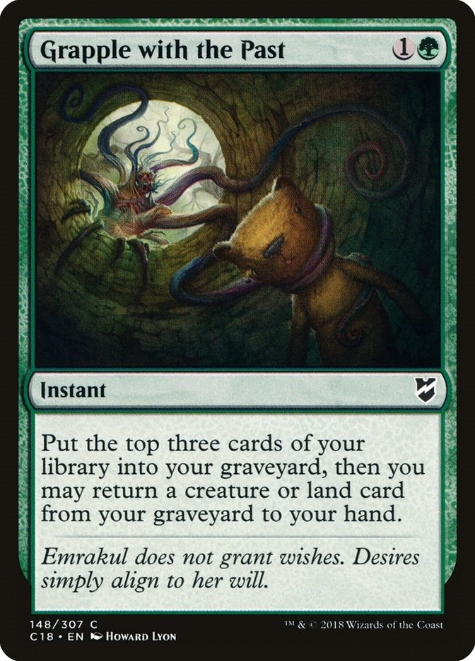 Image for Grapple with the Past (148) - Magic: The Gathering