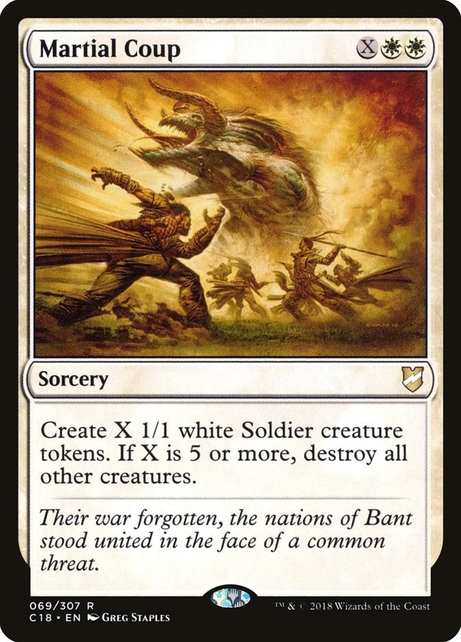 Image for Martial Coup (69) - Magic: The Gathering