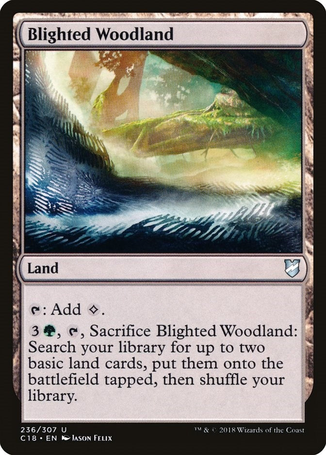 Image for Blighted Woodland (236) - Magic: The Gathering