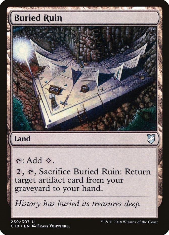 Image for Buried Ruin (239) - Magic: The Gathering