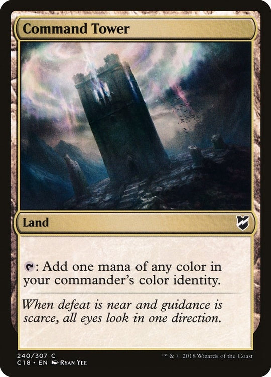 Image for Command Tower (240) (C18) - Magic: The Gathering