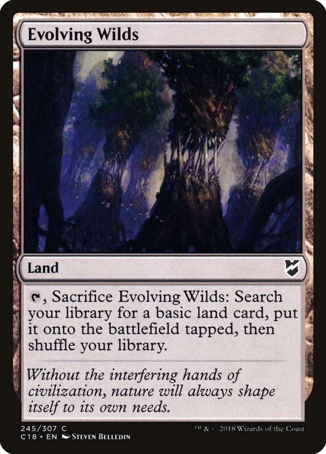 Image for Evolving Wilds (245) - Magic: The Gathering