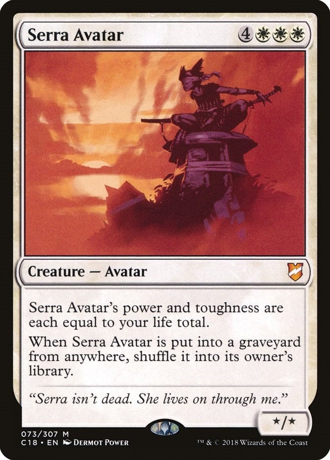 Image for Serra Avatar (73) - Magic: The Gathering