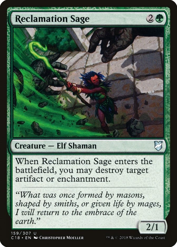 Image for Reclamation Sage (159) - Magic: The Gathering