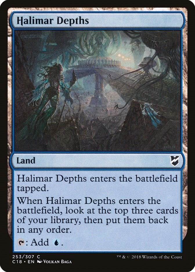 Image for Halimar Depths (253) - Magic: The Gathering