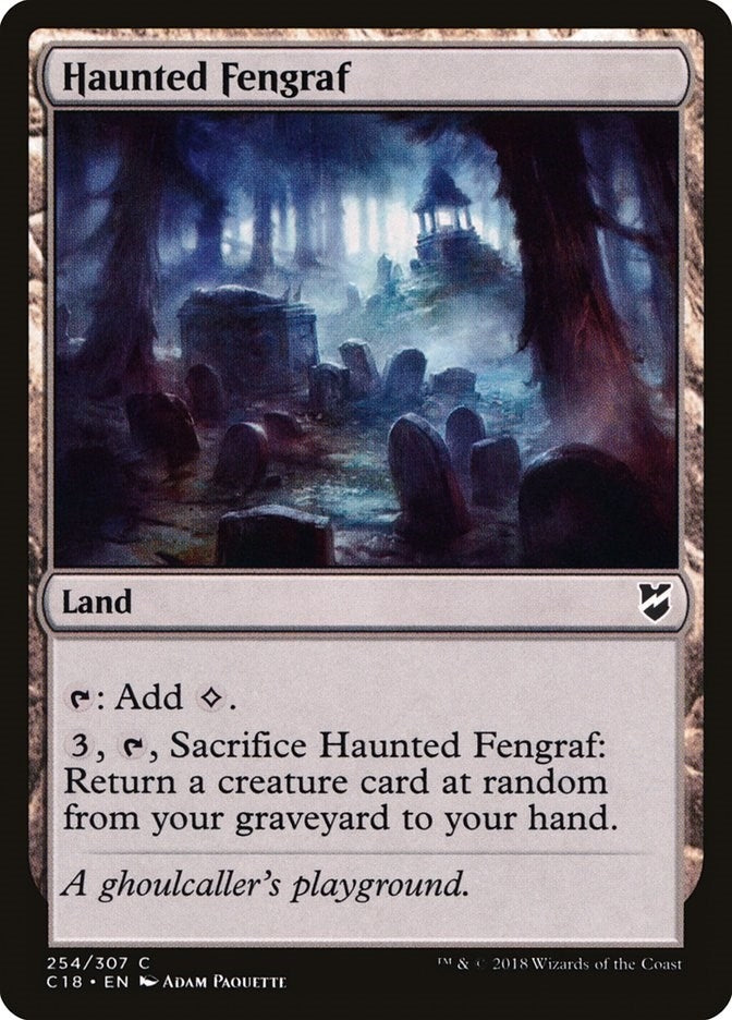 Image for Haunted Fengraf (254) - Magic: The Gathering