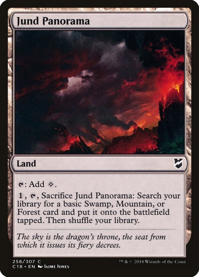 Image for Jund Panorama (258) - Magic: The Gathering