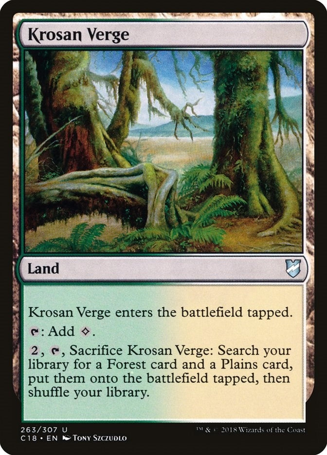 Image for Krosan Verge (263) - Magic: The Gathering