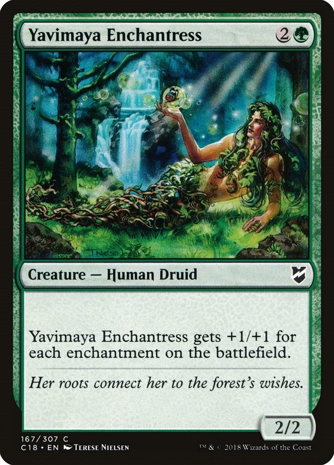 Image for Yavimaya Enchantress (167) - Magic: The Gathering