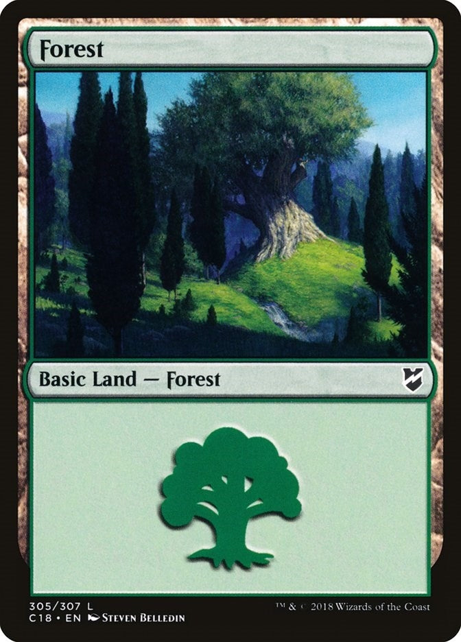 Image for Forest (305) (305) - Magic: The Gathering