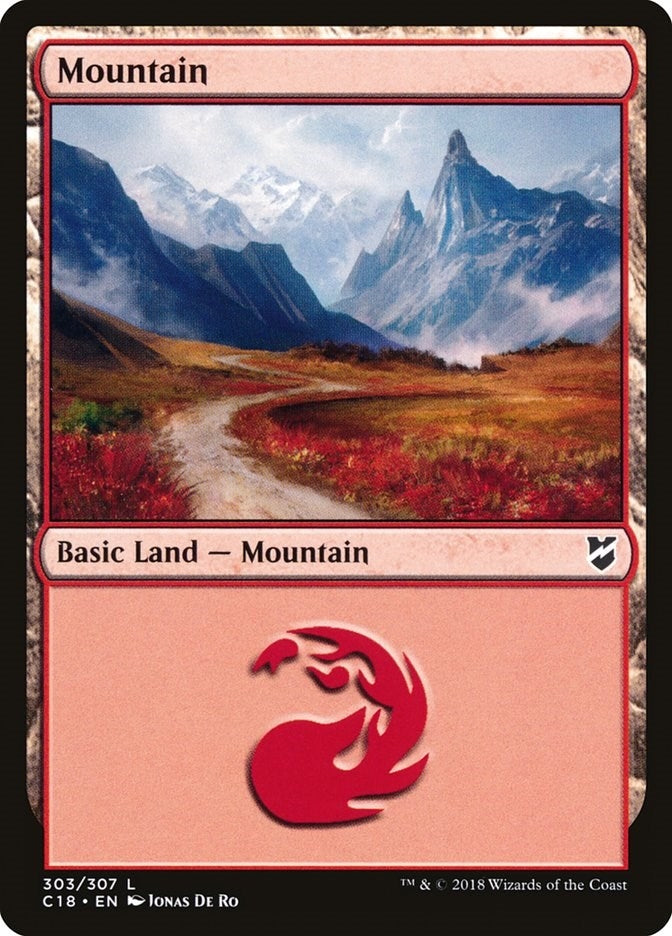 Image for Mountain (303) (303) - Magic: The Gathering
