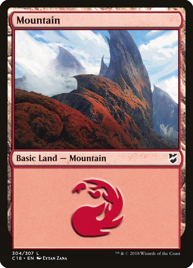 Image for Mountain (304) (304) - Magic: The Gathering