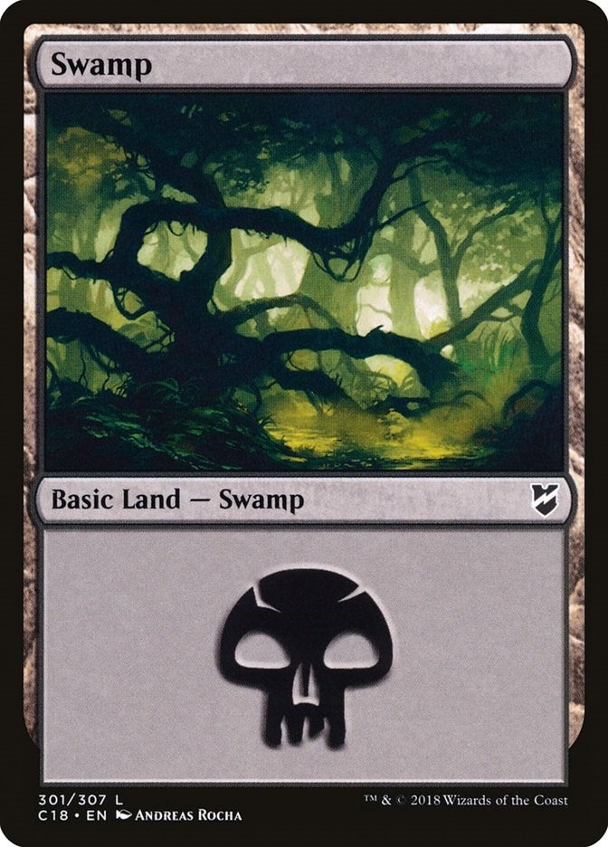 Image for Swamp (301) (301) - Magic: The Gathering