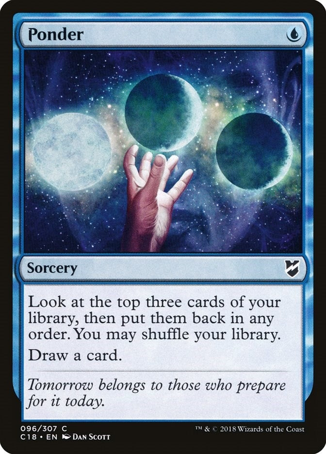 Image for Ponder (96) - Magic: The Gathering