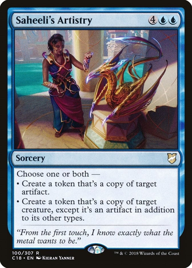 Image for Saheeli's Artistry (100) - Magic: The Gathering
