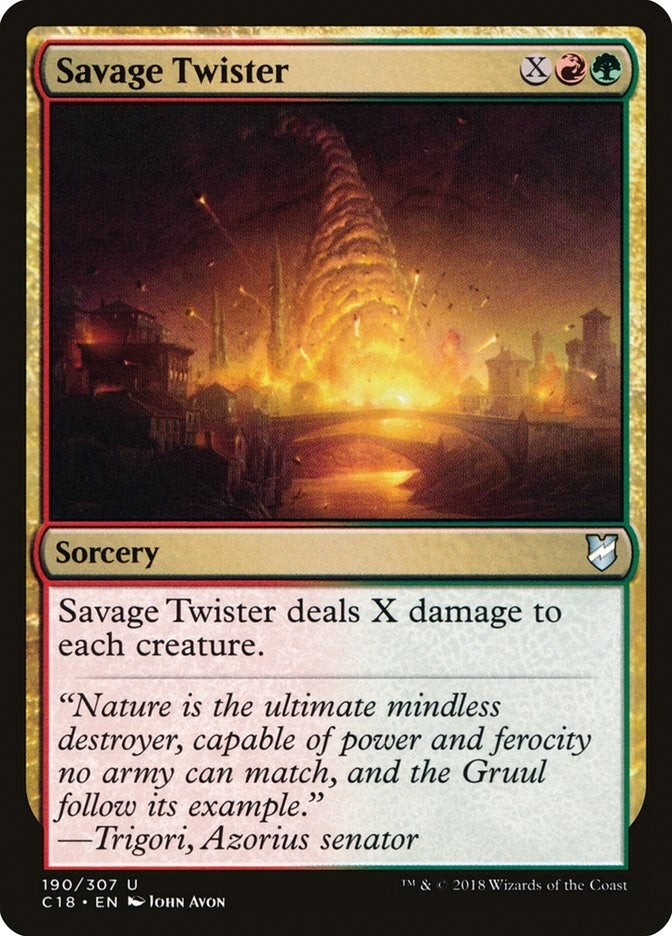 Image for Savage Twister (190) - Magic: The Gathering