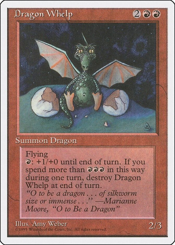 Image for Dragon Whelp - Magic: The Gathering
