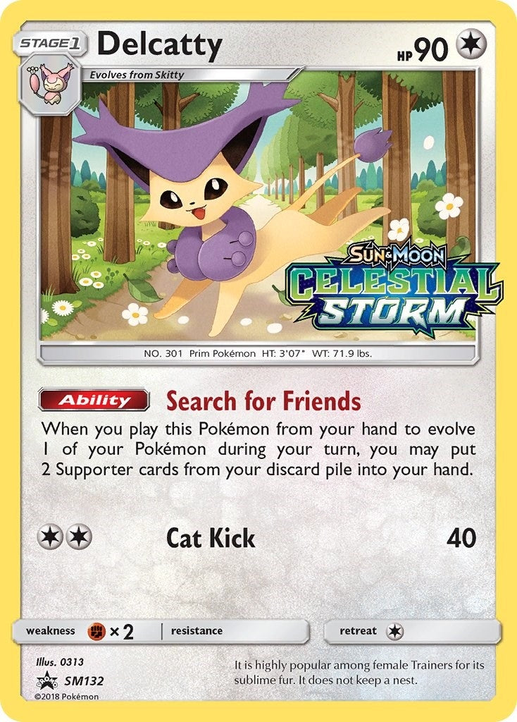 Image for Delcatty - SM132 (Prerelease) (SM132) (SMP) - Pokemon