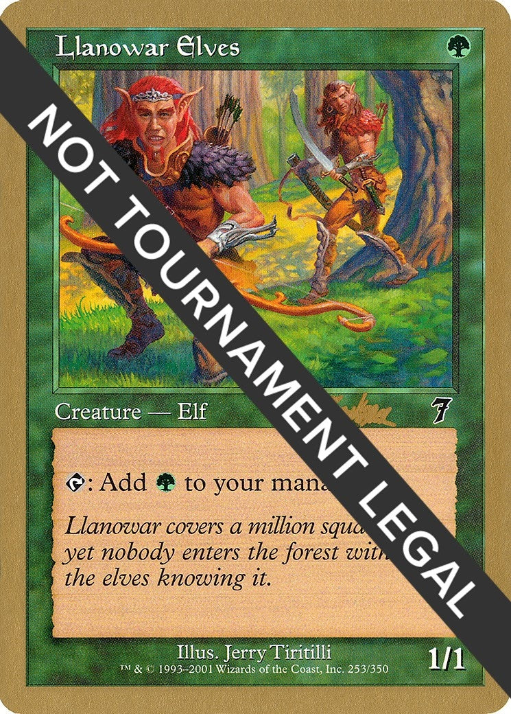 Image for Llanowar Elves - 2002 Brian Kibler (7ED) - Magic: The Gathering