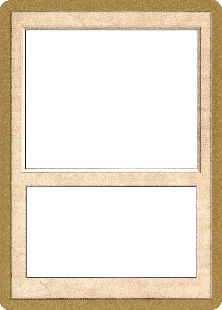 Image for 2002 World Championship Blank Card (WCD) - Magic: The Gathering