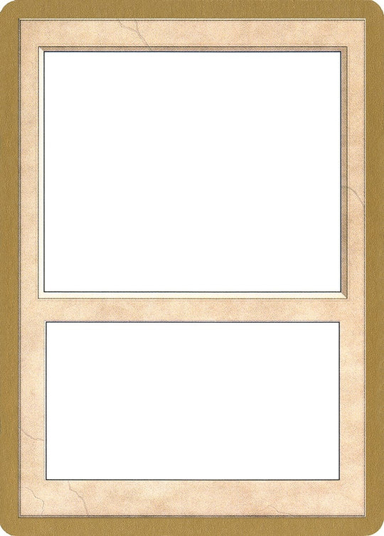 Image for 2002 World Championship Blank Card (WCD) - Magic: The Gathering