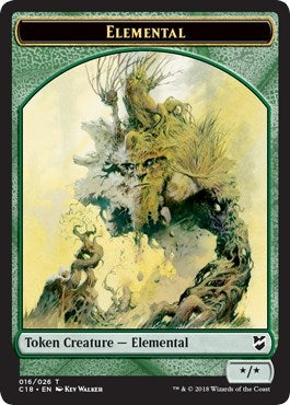 Image for Elemental // Thopter (026) Double-Sided Token (16 // 26) - Magic: The Gathering