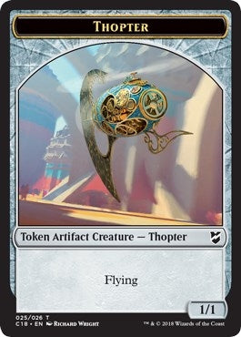 Image for Thopter (025) // Servo Double-Sided Token (25 // 24) - Magic: The Gathering