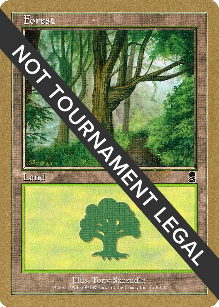 Image for Forest (350) - 2002 Raphael Levy (ODY) - Magic: The Gathering