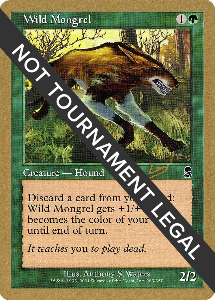 Image for Wild Mongrel - 2002 Raphael Levy (ODY) (WCD) - Magic: The Gathering