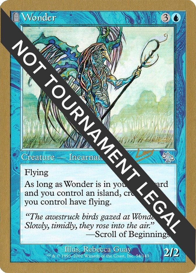 Image for Wonder - 2002 Raphael Levy (JUD) (WCD) - Magic: The Gathering