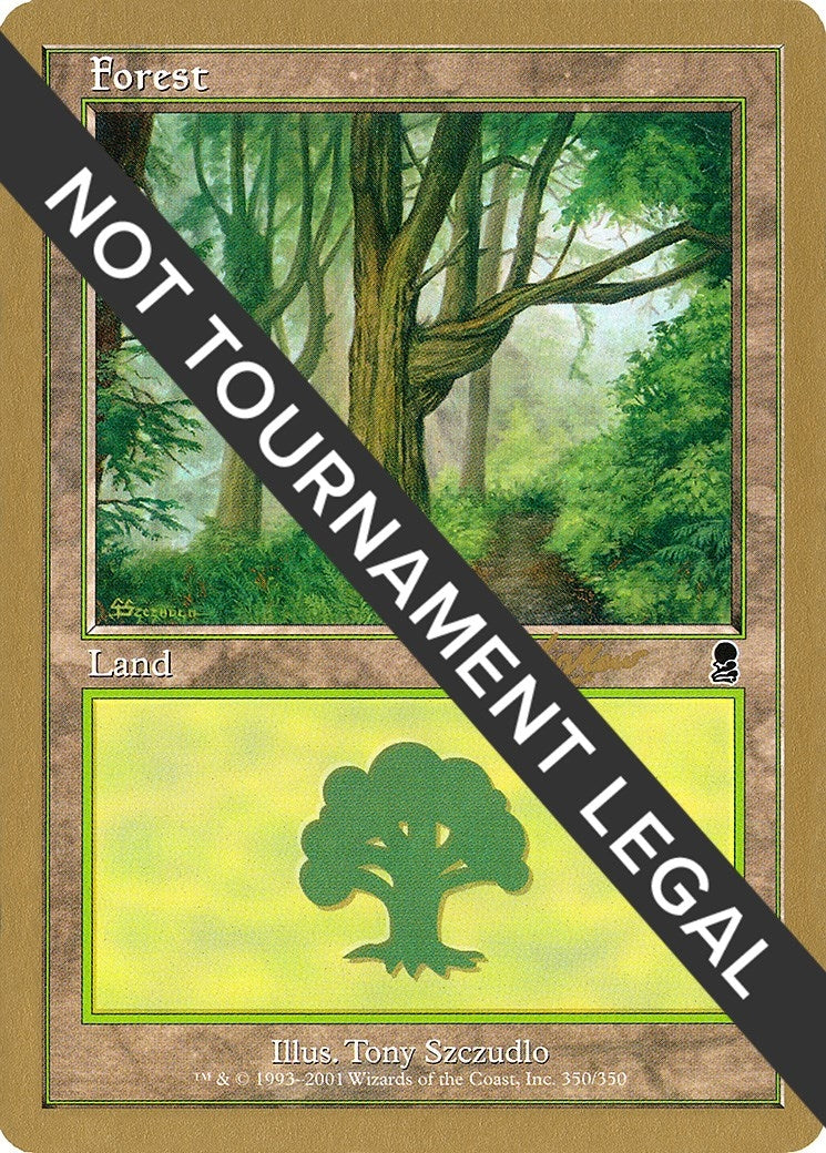 Image for Forest (350) - 2002 Sim Han How (ODY) - Magic: The Gathering