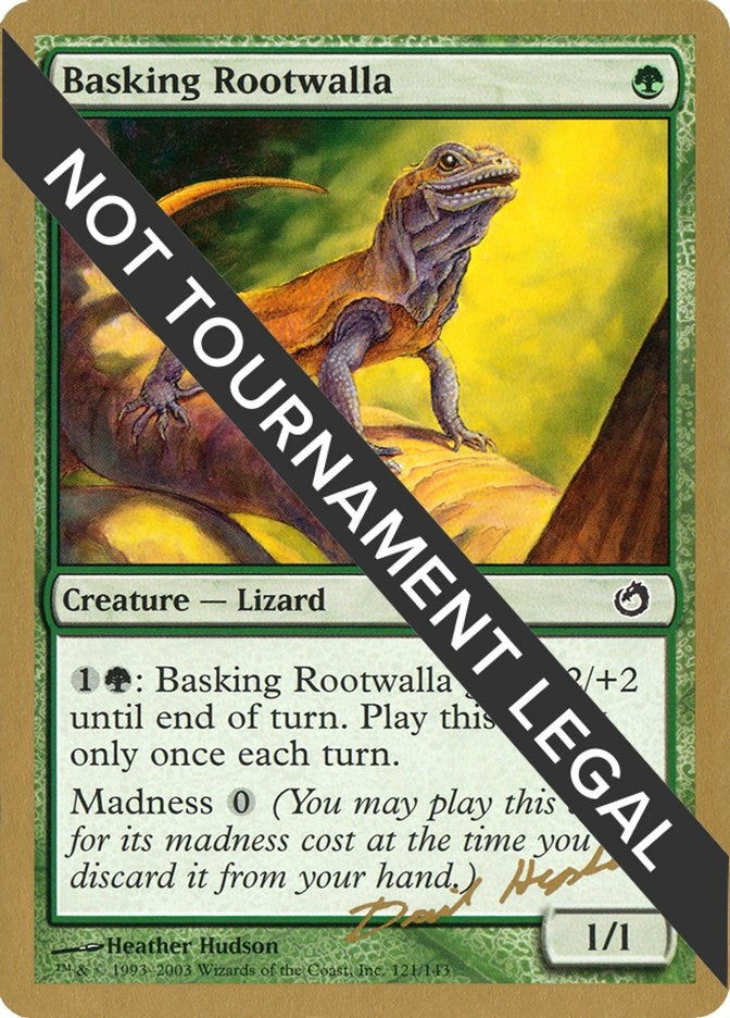 Image for Basking Rootwalla - 2003 Dave Humpherys (TOR) - Magic: The Gathering