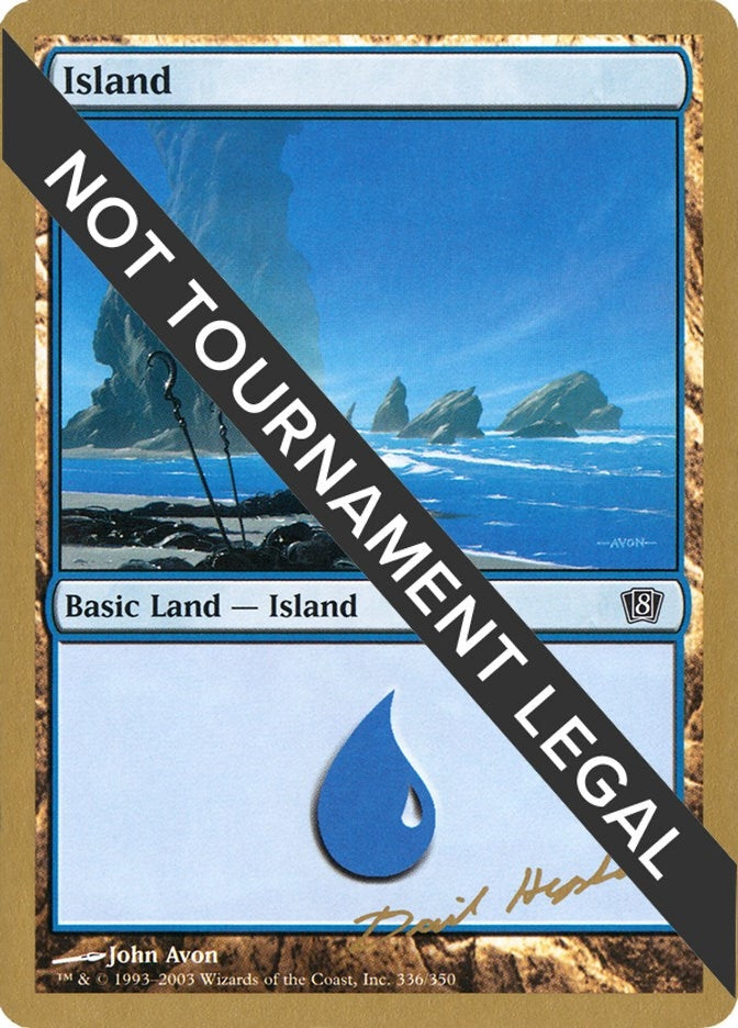 Image for Island (336) - 2003 Dave Humpherys (8ED) - Magic: The Gathering