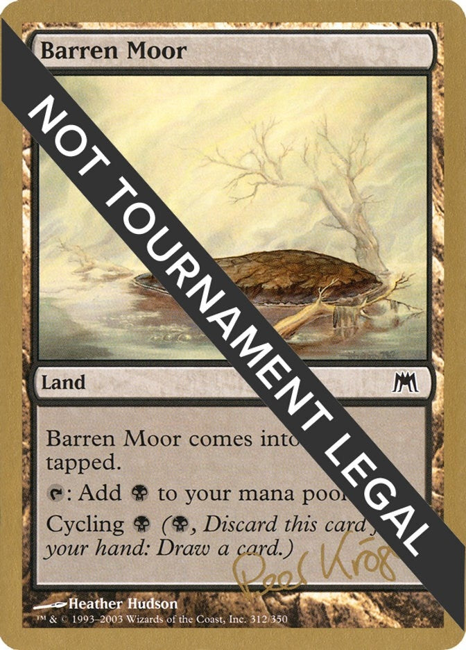 Image for Barren Moor - 2003 Peer Kroger (ONS) (WCD) - Magic: The Gathering