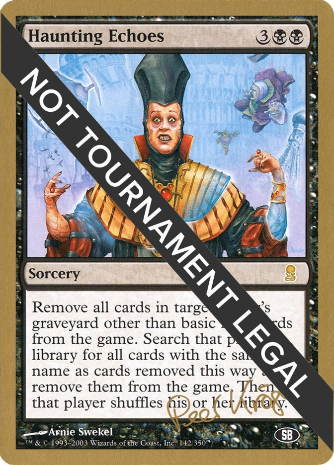 Image for Haunting Echoes - 2003 Peer Kroger (JUD) (SB) - Magic: The Gathering