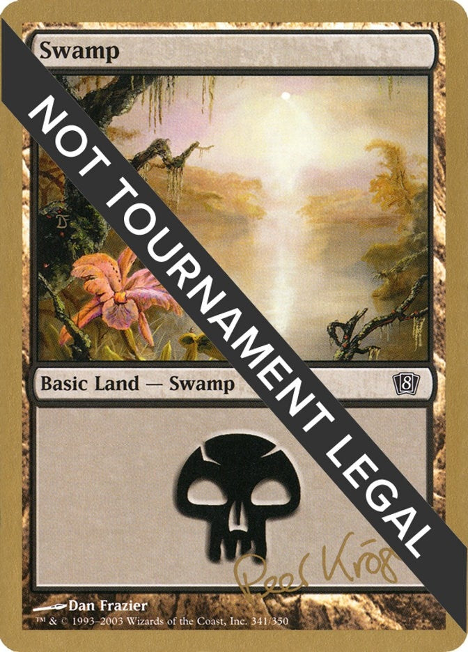 Image for Swamp (341) - 2003 Peer Kroger (8ED) - Magic: The Gathering