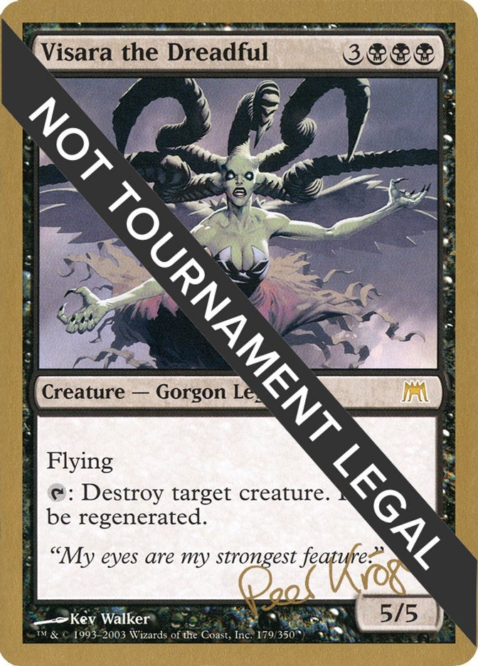 Image for Visara the Dreadful - 2003 Peer Kroger (ONS) - Magic: The Gathering