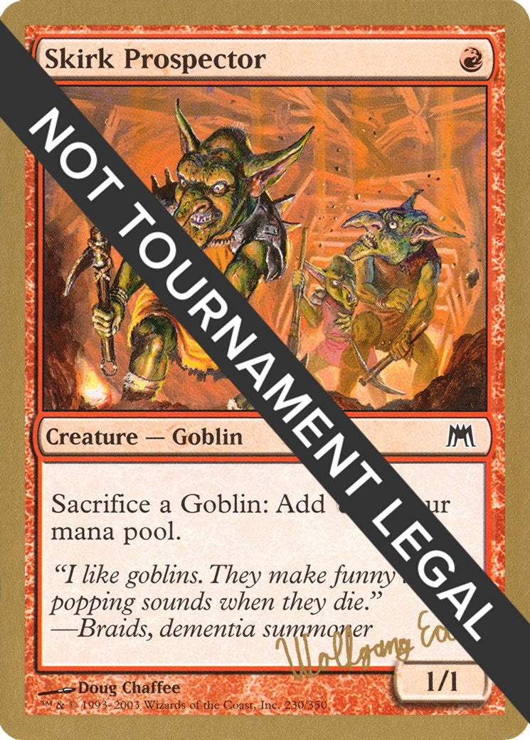 Image for Skirk Prospector - 2003 Wolfgang Eder (ONS) - Magic: The Gathering