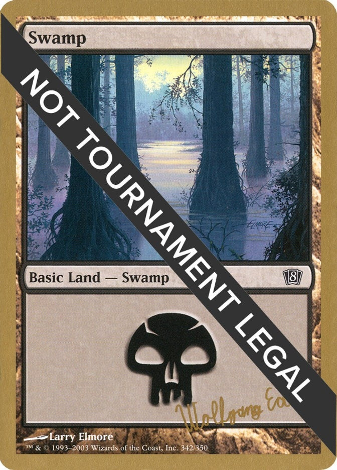 Image for Swamp (342) - 2003 Wolfgang Eder (8ED) - Magic: The Gathering