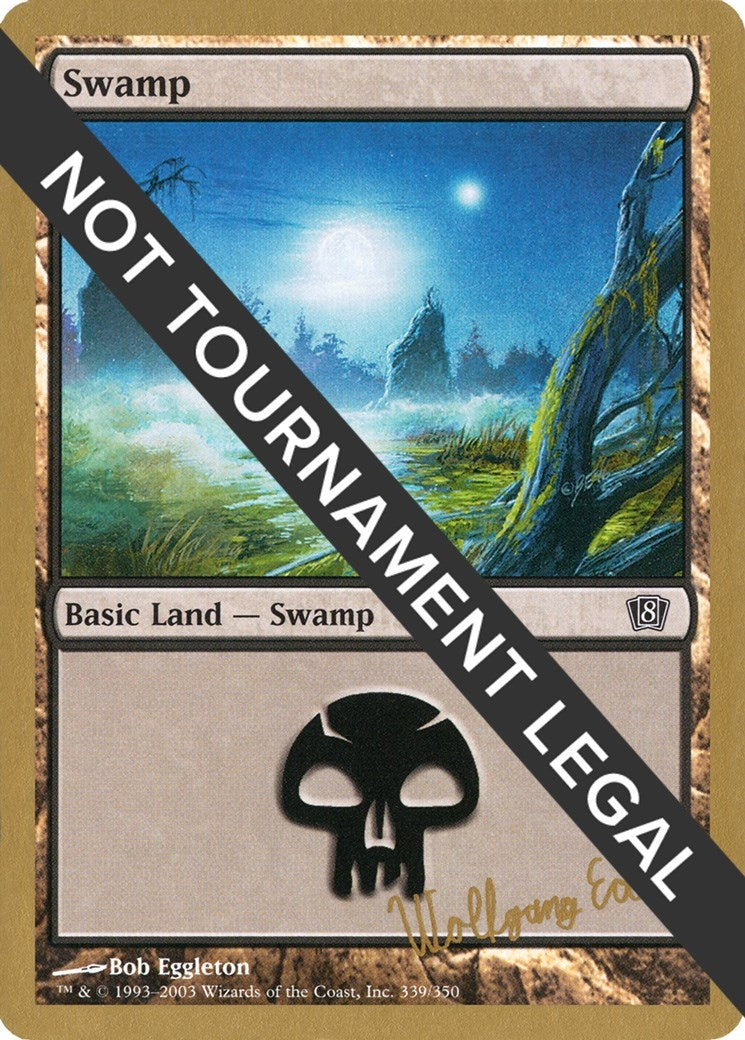 Image for Swamp (339) - 2003 Wolfgang Eder (8ED) (WCD) - Magic: The Gathering