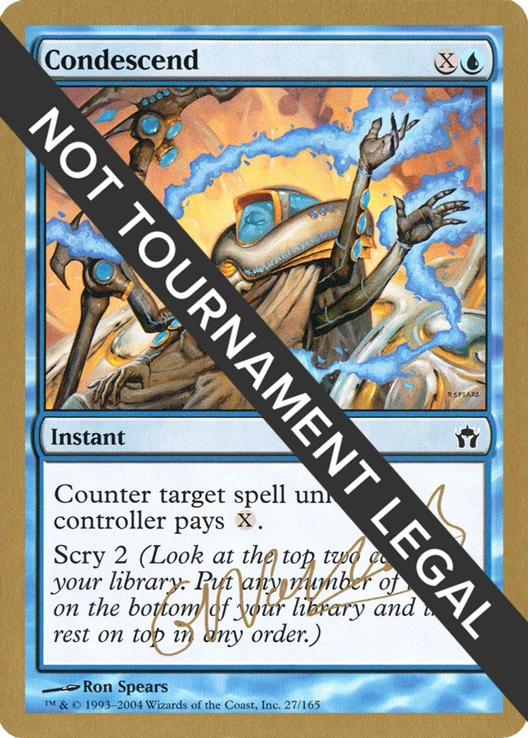 Image for Condescend - 2004 Gabriel Nassif (5DN) (WCD) - Magic: The Gathering