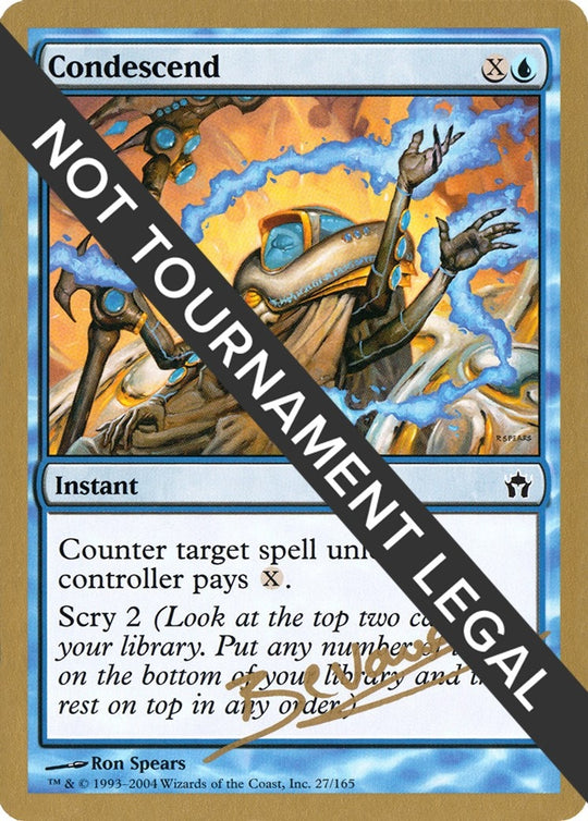 Image for Condescend - 2004 Manuel Bevand (5DN) (WCD) - Magic: The Gathering