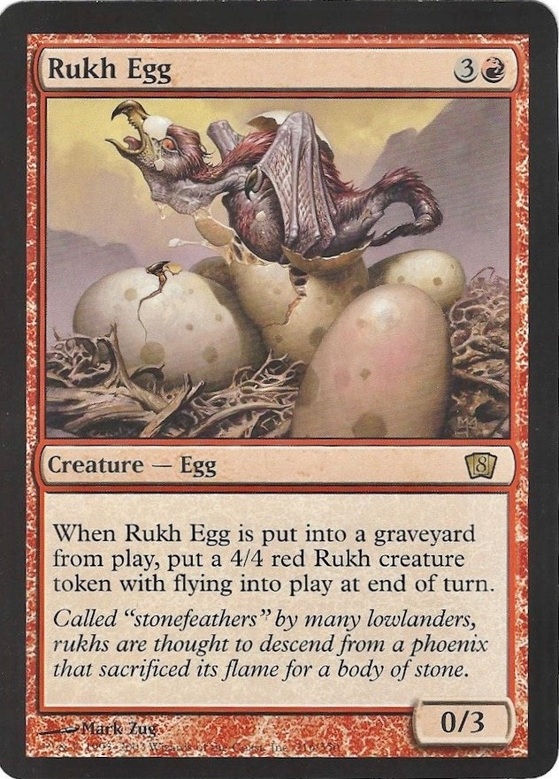 Image for Rukh Egg (8th Edition) (Box Topper) (OVER) - Magic: The Gathering