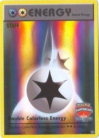 Image for Double Colorless Energy - 90/108 (North America Championships) [Staff] (090/123) (PR) - Pokemon