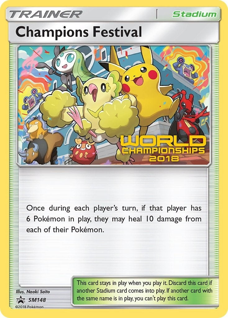 Image for Champions Festival - SM148 (World Championships 2018) (SM148) (SMP) - Pokemon